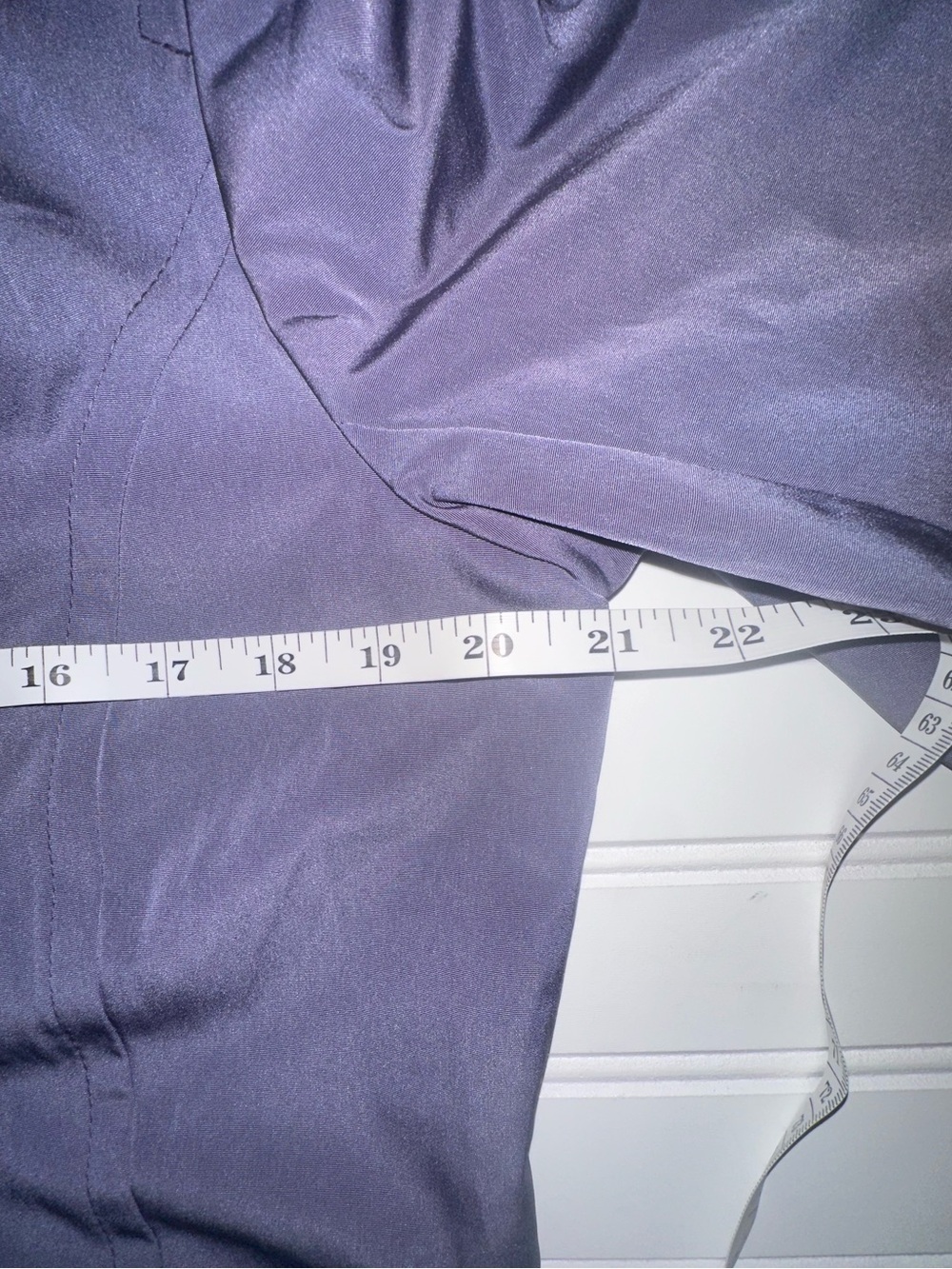 London Fog Women Lavender Trench Coat Lightweight Minimalist Belted Classic Chic - Picture 15 of 16